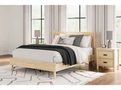 Signature Design by Ashley Cabinella Queen Platform Panel Bed - EB2444B2