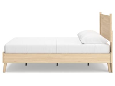 Signature Design by Ashley Cabinella Queen Platform Panel Bed - EB2444B2