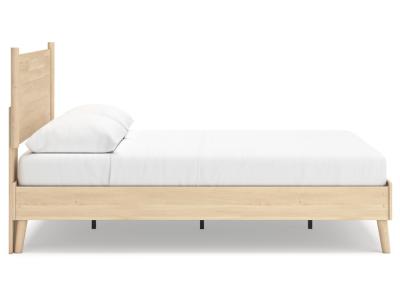 Signature Design by Ashley Cabinella Queen Platform Panel Bed - EB2444B2