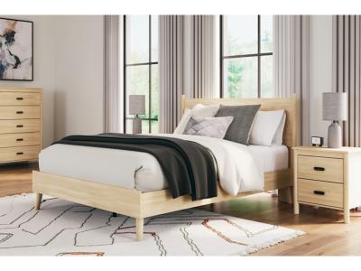 Signature Design by Ashley Cabinella Queen Platform Panel Bed - EB2444B2