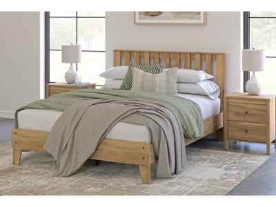 Signature Design by Ashley Bermacy Queen Platform Panel Bed - EB1760B2