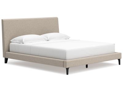 Signature Design by Ashley Cielden California King Upholstered Bed with Roll Slats - B1199-94