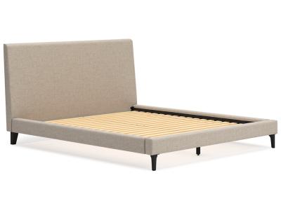 Signature Design by Ashley Cielden California King Upholstered Bed with Roll Slats - B1199-94
