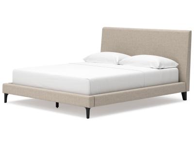 Signature Design by Ashley Cielden California King Upholstered Bed with Roll Slats - B1199-94
