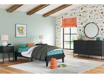 Signature Design by Ashley Socalle Twin Platform Bed - EB1865-111