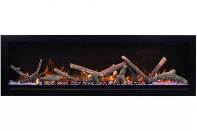 74" Amantii Symmetry Lumina Electric Fireplace - SYM-74-LUMINA