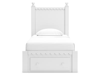 Signature Design by Ashley Mollviney Twin Panel Storage Bed - B2540B6