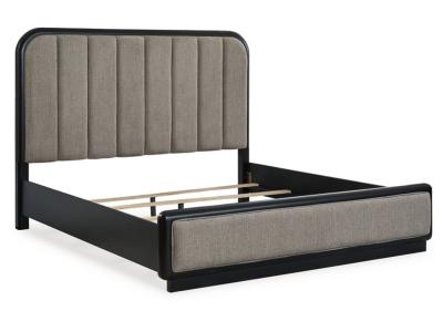 Signature Design by Ashley Rowanbeck King Upholstered Panel Bed - B821B4