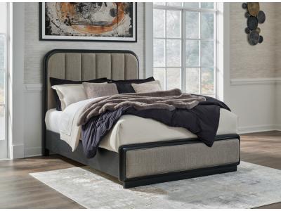 Signature Design by Ashley Rowanbeck Queen Upholstered Panel Bed - B821B2