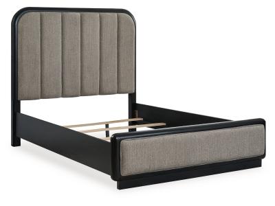 Signature Design by Ashley Rowanbeck Queen Upholstered Panel Bed - B821B2