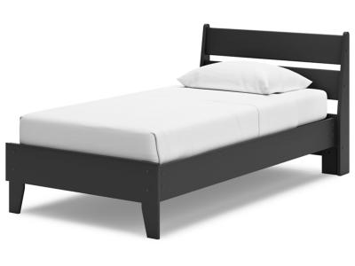 Signature Design by Ashley Socalle Twin Panel Platform Bed - EB1865B1