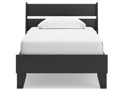 Signature Design by Ashley Socalle Twin Panel Platform Bed - EB1865B1