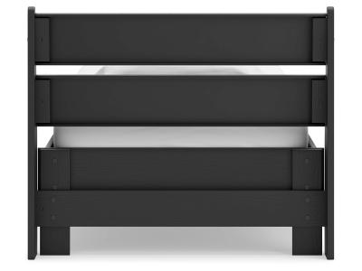 Signature Design by Ashley Socalle Twin Panel Platform Bed - EB1865B1