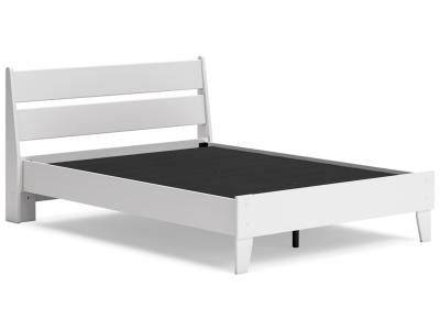 Signature Design by Ashley Socalle Full Panel Platform Bed - EB1867B2