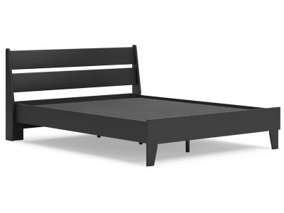 Signature Design by Ashley Socalle Queen Panel Platform Bed - EB1865B3