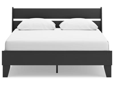 Signature Design by Ashley Socalle Queen Panel Platform Bed - EB1865B3