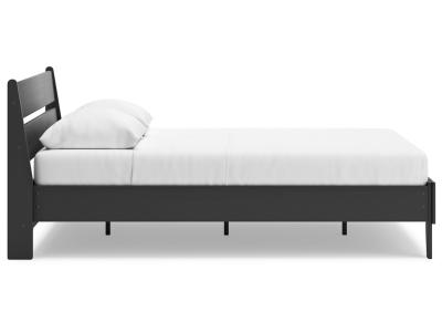 Signature Design by Ashley Socalle Queen Panel Platform Bed - EB1865B3