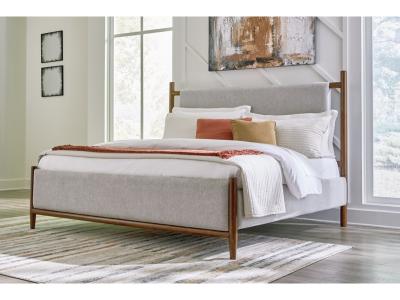 Signature Design by Ashley Lyncott Queen Upholstered Panel Bed - B615B2