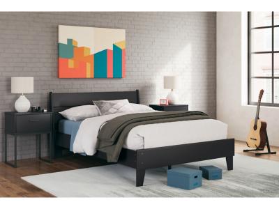 Signature Design by Ashley Socalle Full Panel Platform Bed - EB1865B2