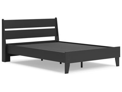 Signature Design by Ashley Socalle Full Panel Platform Bed - EB1865B2