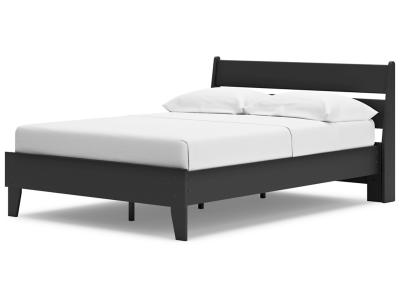 Signature Design by Ashley Socalle Full Panel Platform Bed - EB1865B2