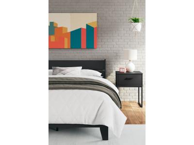 Signature Design by Ashley Socalle Full Panel Platform Bed - EB1865B2