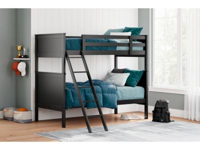 Signature Design by Ashley Nextonfort Twin over Twin Bunk Bed - B396B7