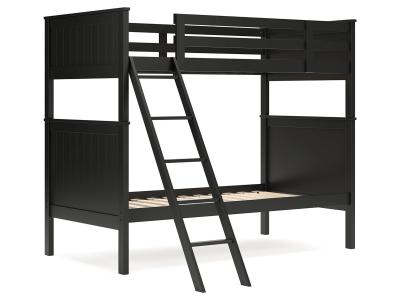 Signature Design by Ashley Nextonfort Twin over Twin Bunk Bed - B396B7