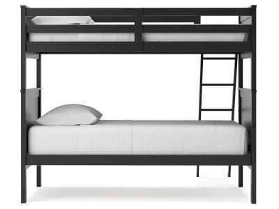 Signature Design by Ashley Nextonfort Twin over Twin Bunk Bed - B396B7