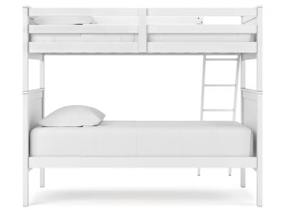 Signature Design by Ashley Nextonfort Twin over Twin Bunk Bed - B396B6