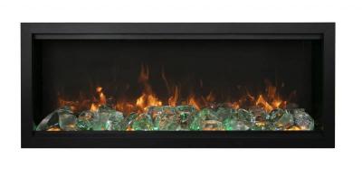 60" Amantii Symmetry Bespoke Xtra Tall Electric Fireplace - SYM-60-XT-BESPOKE