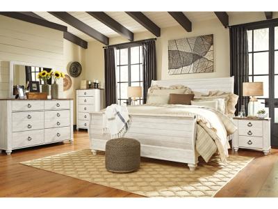 Signature Design by Ashley Willowton King Sleigh Bed - B267B31