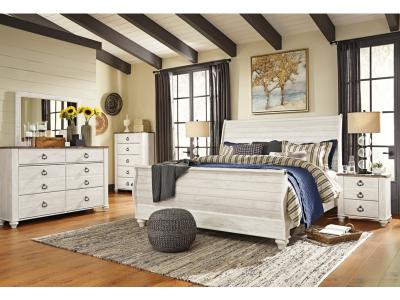 Signature Design by Ashley Willowton King Sleigh Bed - B267B31