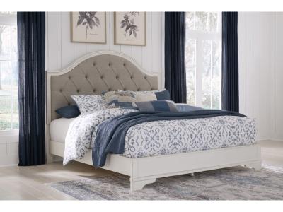Signature Design by Ashley Blendon King Upholstered Panel Bed - B747B3