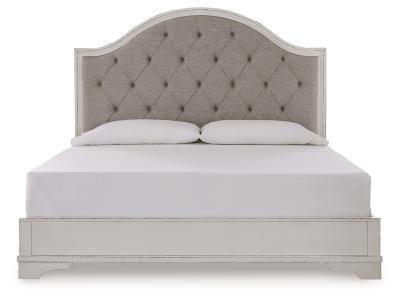 Signature Design by Ashley Blendon King Upholstered Panel Bed - B747B3