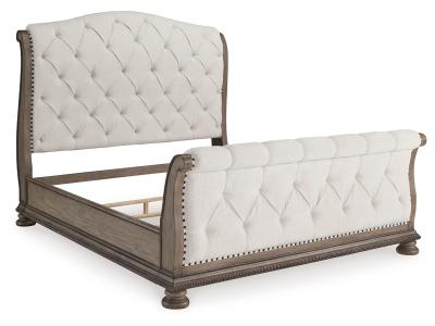 Signature Design by Ashley Ardenfield King Upholstered Sleigh Bed - B944B4