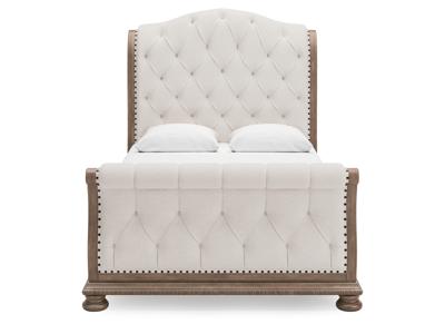 Signature Design by Ashley Ardenfield Queen Upholstered Sleigh Bed - B944B2