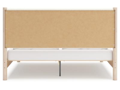 Signature Design by Ashley Cadmori King Upholstered Panel Bed - B2615B7