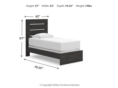 Signature Design by Ashley Hollivern Twin Panel Bed - PCB2108B11