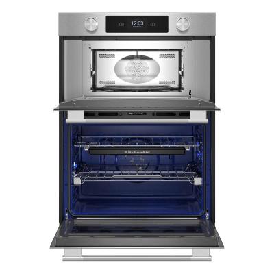 30"  KitchenAid Smart Combo Wall Oven with Assisted Cooking Modes - KOEC730SPS