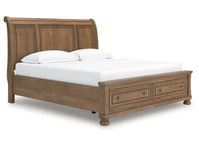 Signature Design by Ashley Feddinger King Storage Sleigh Bed - PCB779B8