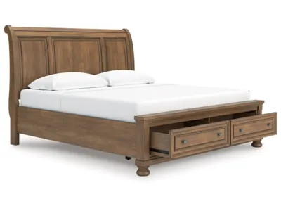 Signature Design by Ashley Feddinger King Storage Sleigh Bed - PCB779B8