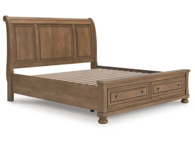 Signature Design by Ashley Feddinger King Storage Sleigh Bed - PCB779B8