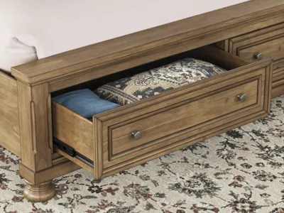 Signature Design by Ashley Feddinger King Storage Sleigh Bed - PCB779B8