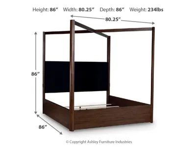 Signature Design by Ashley Dilenno King Canopy Bed - PCB857B6