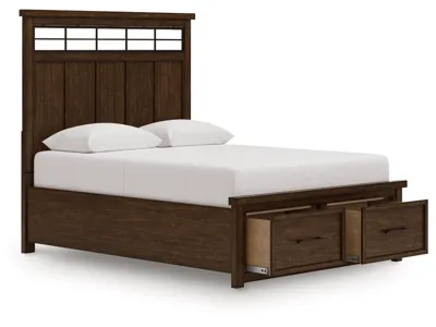Signature Design by Ashley Taffenbrook Queen Panel Storage Bed - B849B2