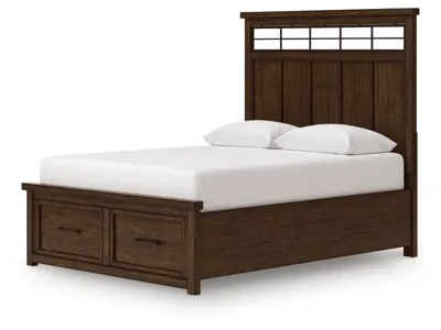 Signature Design by Ashley Taffenbrook Queen Panel Storage Bed - B849B2