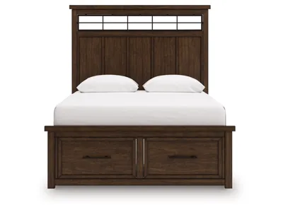 Signature Design by Ashley Taffenbrook Queen Panel Storage Bed - B849B2