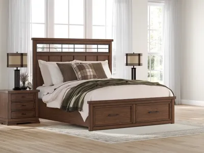 Signature Design by Ashley Taffenbrook King Panel Storage Bed - B849B4