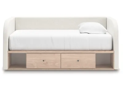 Signature Design by Ashley Arloster Full Upholstered Day Bed with Storage - PCB1566B11